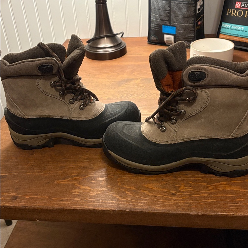 The North Face Tan and Black Hiking Boots - Picture 3 of 5